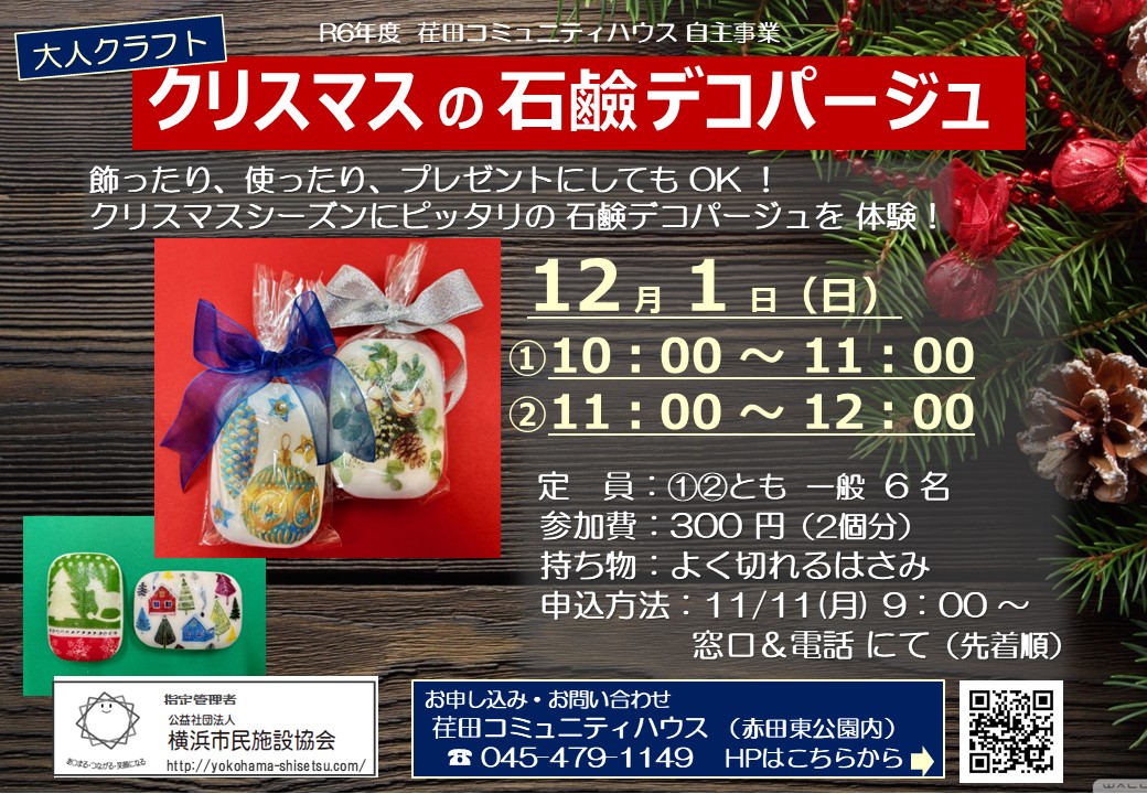 販売 石鹸でこばーじゅ クリスマス