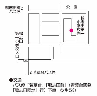 鴨志田コミュニティハウス　地図